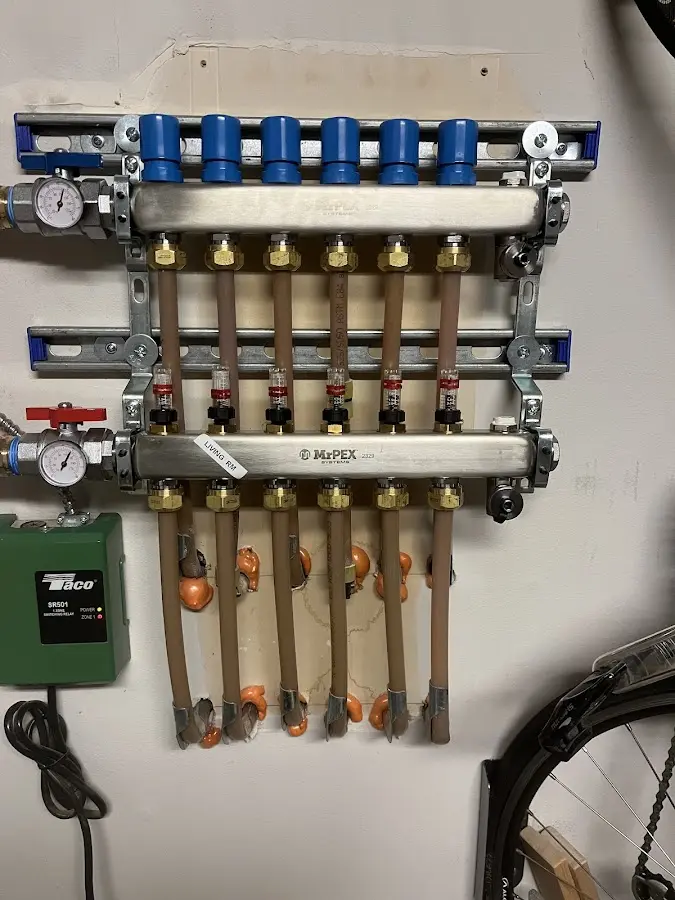 Plumber performing Leak Detection at a residential property in Armagh